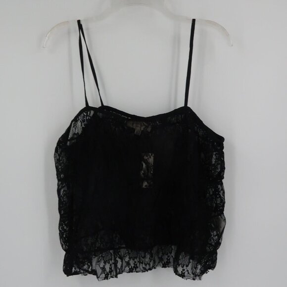 NEW Anthropologie Porridge Lace Black Blouse - Large NWT - Picture 2 of 16
